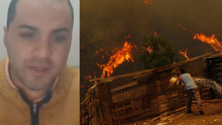 Declaración versus evidencia: principal imputado de incendios en Valparaíso niega responsabilidad