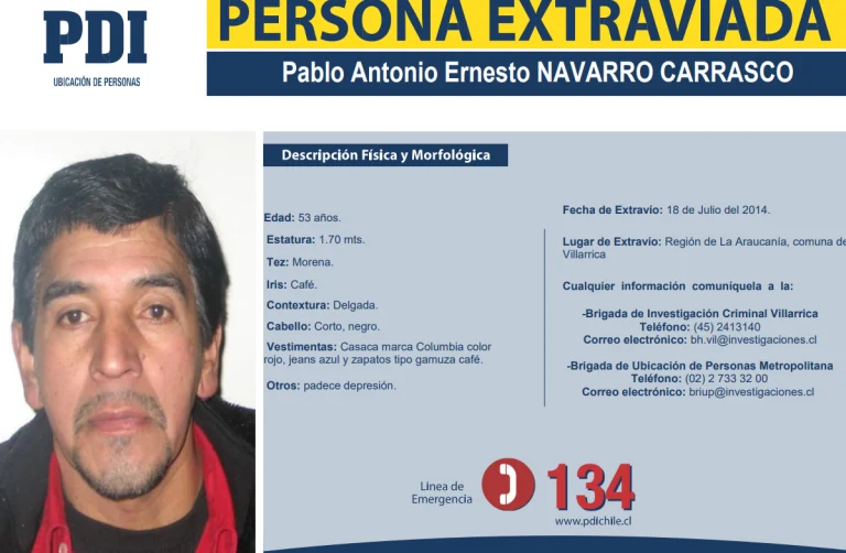 Region de La Araucania #villarica Hombre desaparecido hace 11 años: identifican las osamentas encontradas en río Toltén