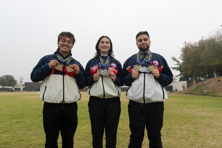 El Team Chile de Tiro con Arco brilla en Peñalolén